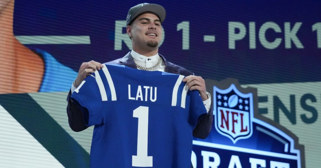 Laiatu Latu, Colts, NFL Draft