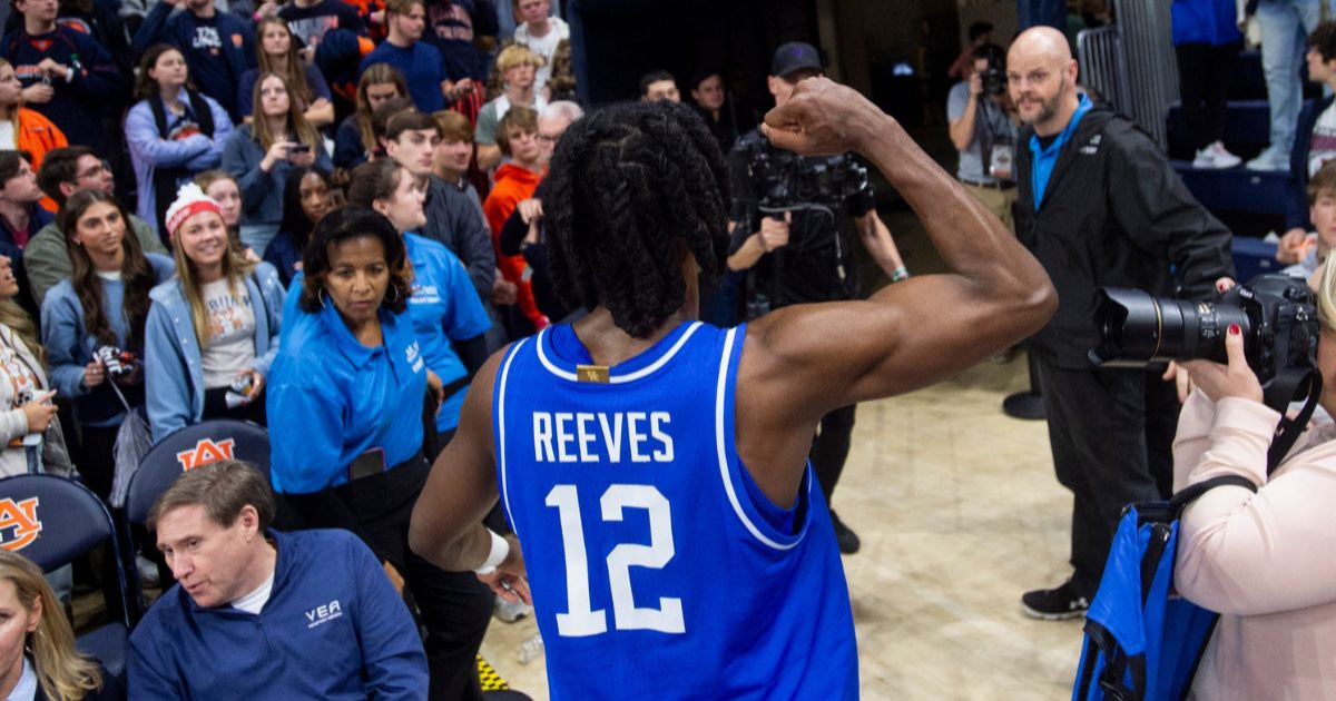 All-American guard Antonio Reeves graduated from UK on Friday