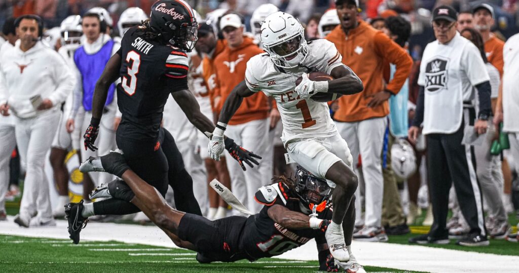 xavier worthy big 12 title game