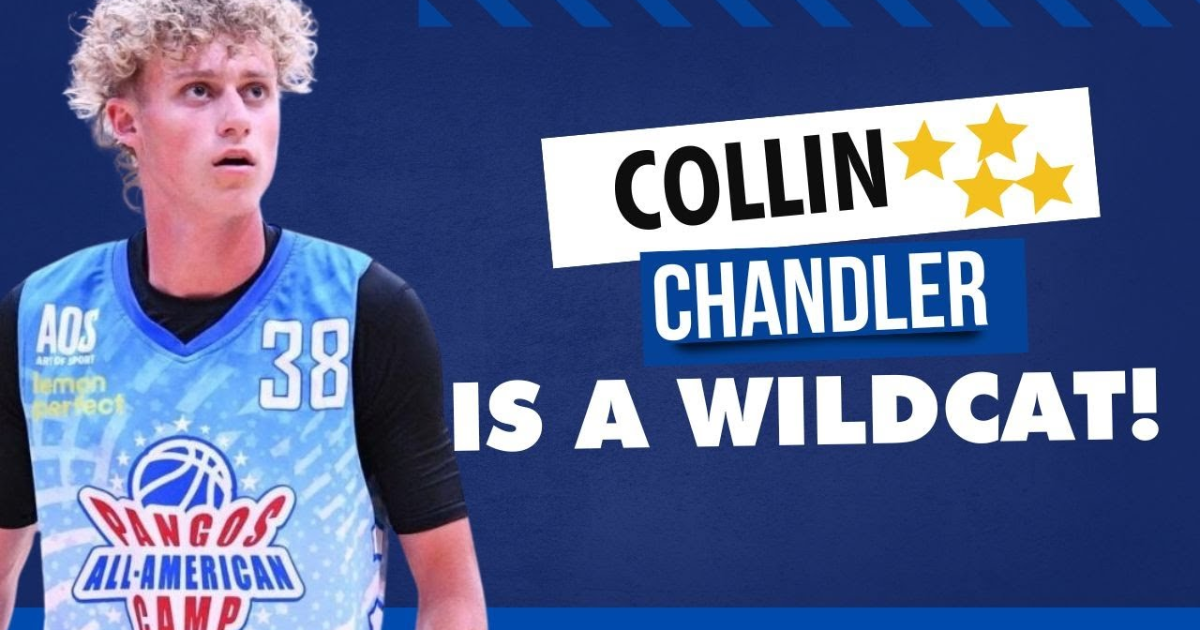 Kentucky signee Collin Chandler is back in the gym