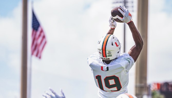 Miami Hurricanes 50-1 Countdown: Ranking the top 50 post-spring players … No. 45 Ny Carr