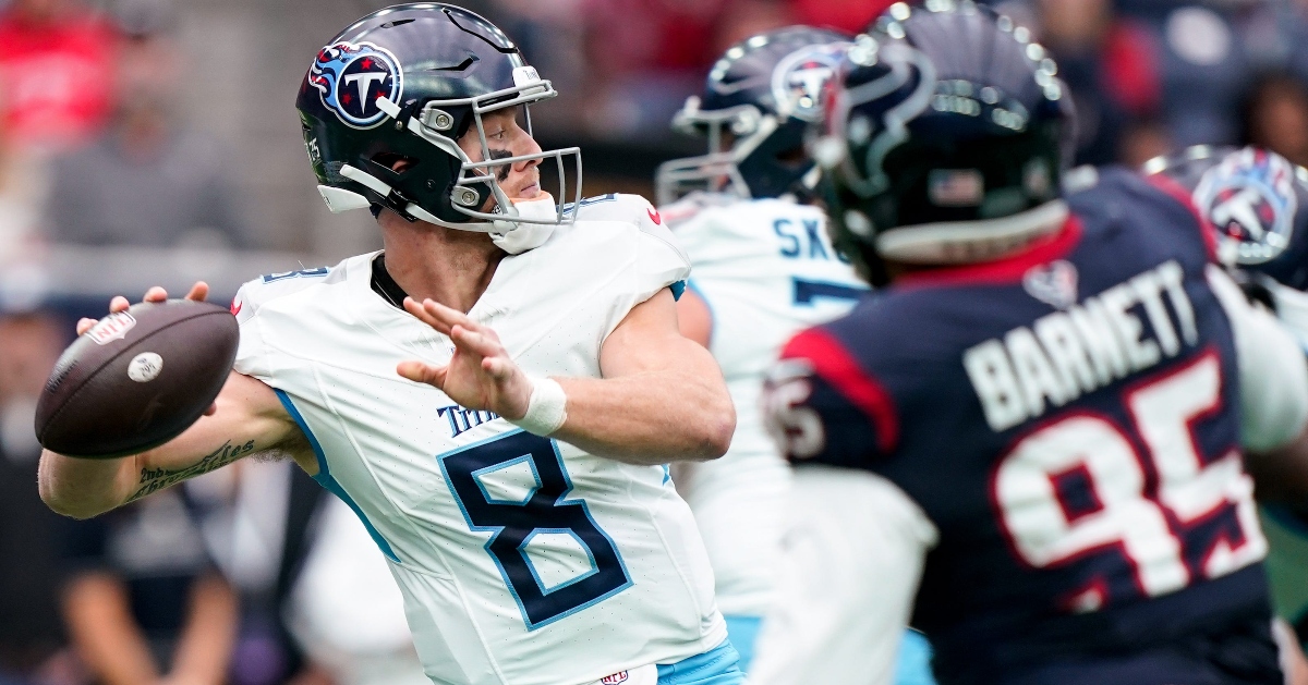 Titans QB Will Levis Delighted With New Signees, Says Tennessee Isn't ...