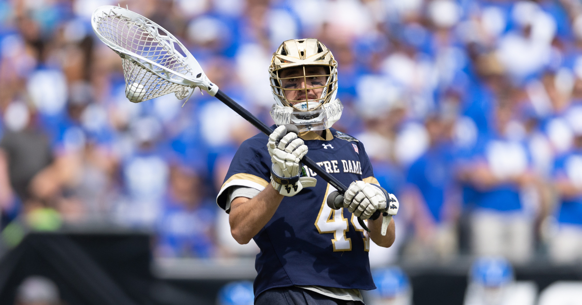 How Notre Dame goalie Liam Entenmann reminds himself whom he plays for