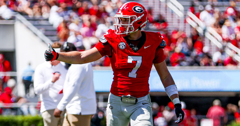 Second-year surge: Georgia TE Lawson Luckie