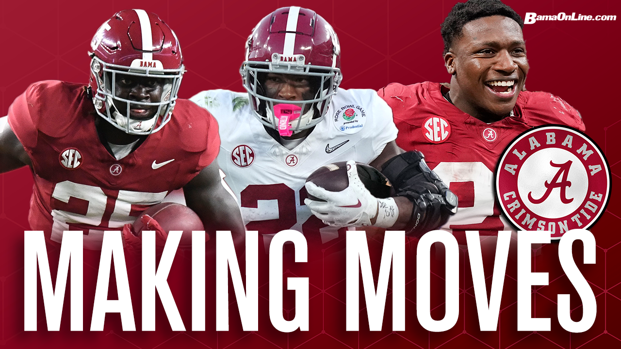 WATCH: Alabama RB room | Updating football and hoops schedules