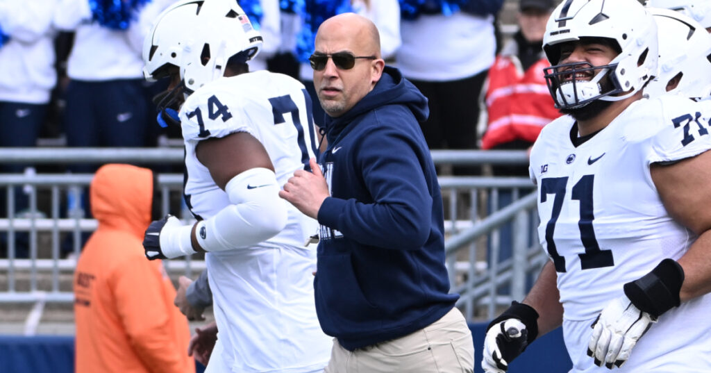 Penn State head coach James Franklin (Photo credit: Steve Manuel/BWI)