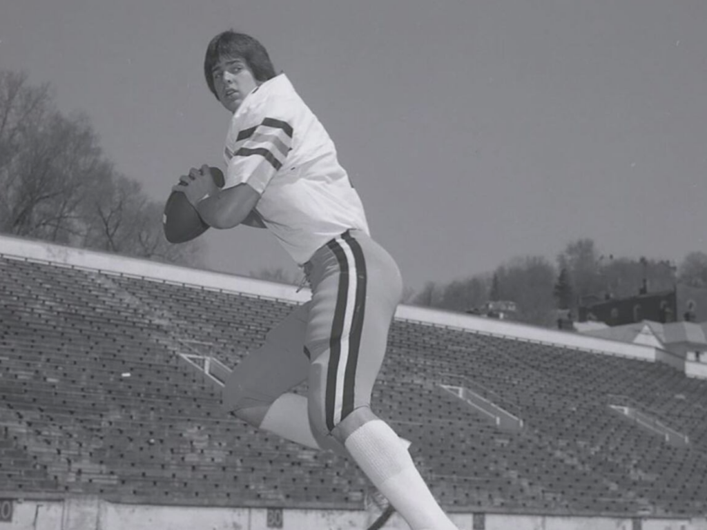 Curt Cignetti was a little-used quarterback at West Virginia.