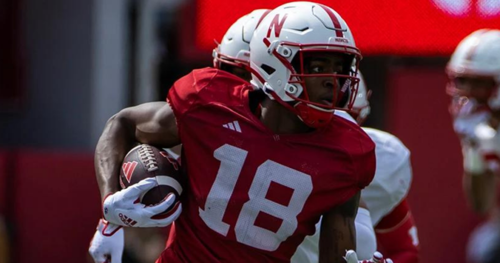 Nebraska WR Isaiah Neyor