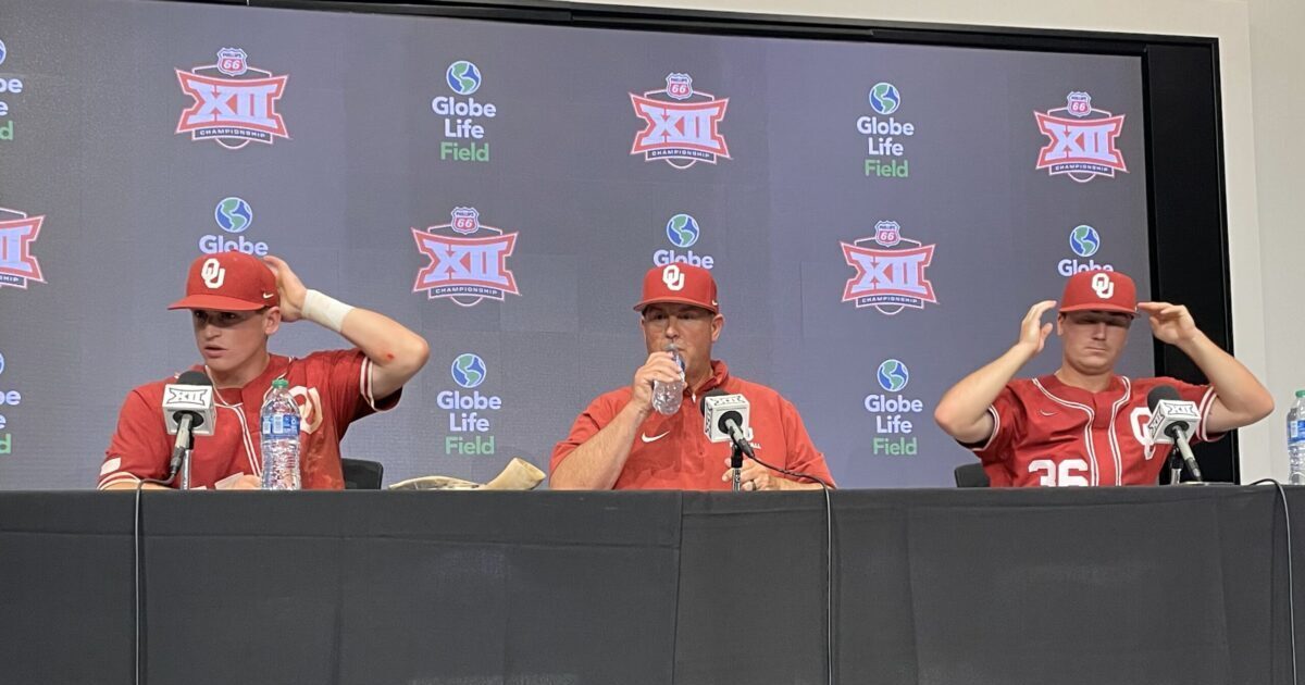 Walk-off Win Sends Sooners Baseball To Big 12 Title Game