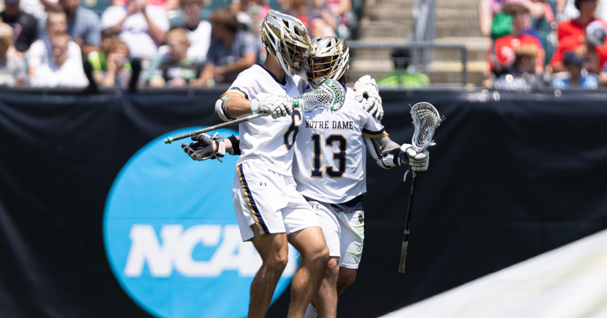 Notre Dame Lacrosse On Verge Of Back To Back National Titles After