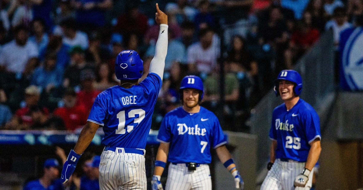 Devin Obee blasts a pivotal two run HR over the scoreboard in ACCT ...