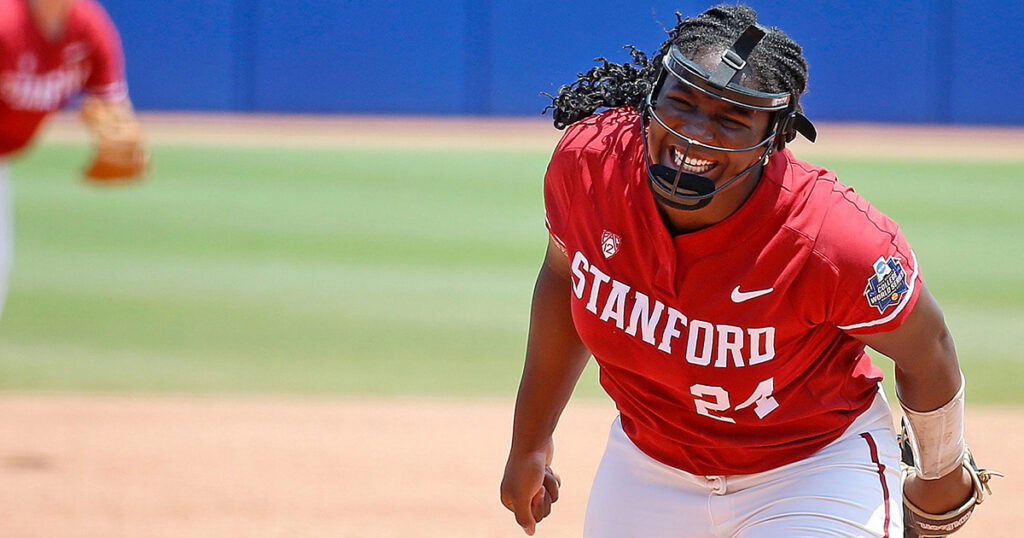 Stanford pitcher NiJaree Canady