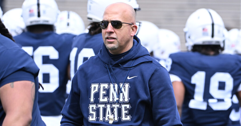 Penn State head coach James Franklin (Photo credit: Steve Manuel/BWI)