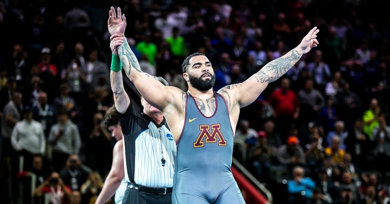 Gable Steveson, Olympic gold medal-winning wrestler, signs with Buffalo Bills