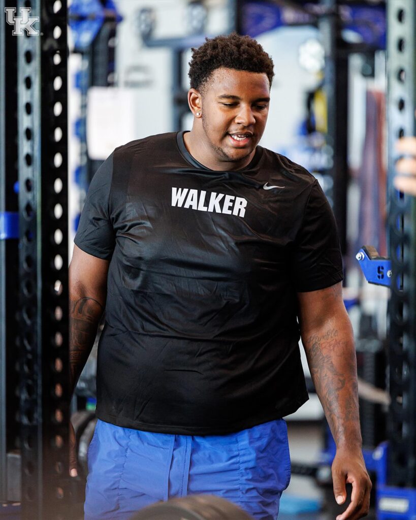 Kentucky DL Deone Walker summer workouts