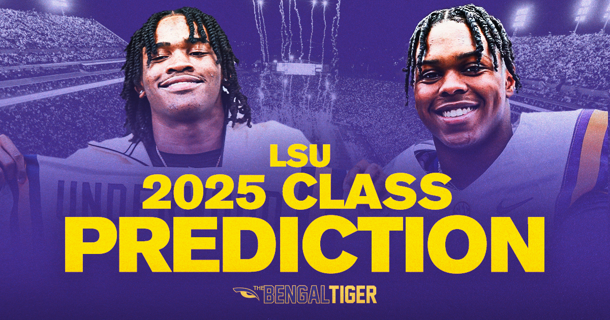 Shea's 2025 LSU Class Predictions Mock 3.0 On3