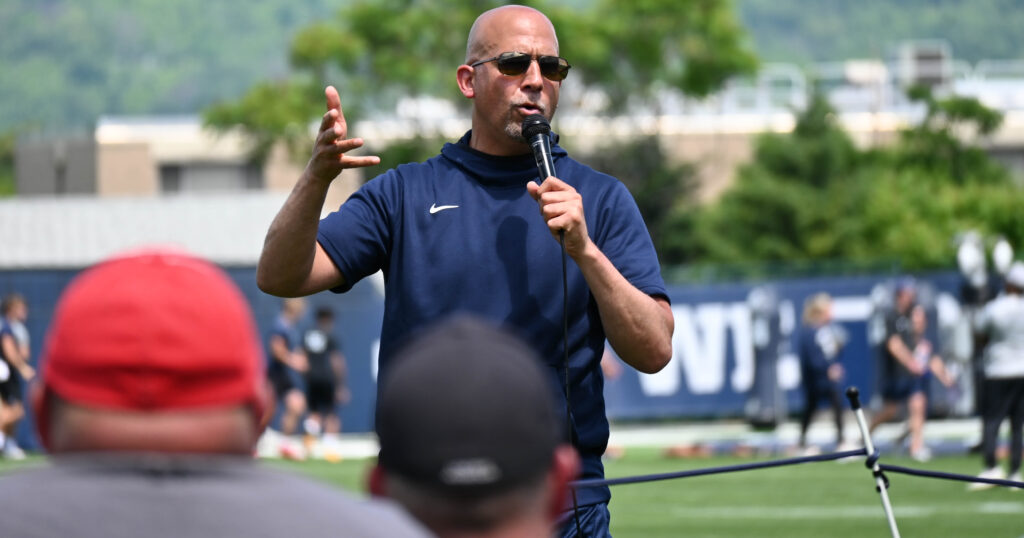 Penn State head coach James Franklin