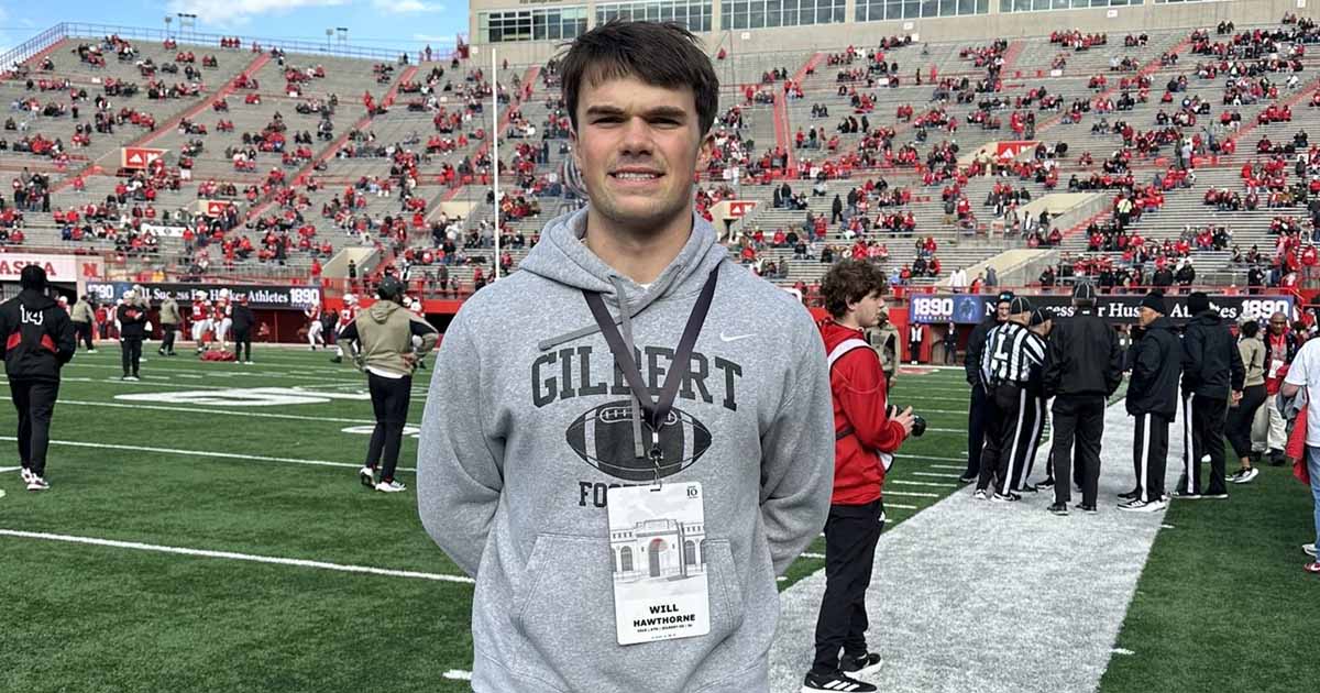 Nebraska makes offer to 2025 Iowa LB Will Hawthorne - On3