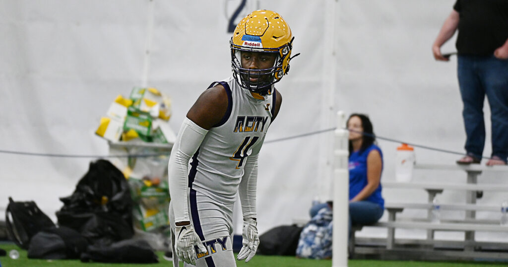 2025 wide receiver Malik Williams from Roman Catholic. (Photo: Thomas Frank Carr/BWI)