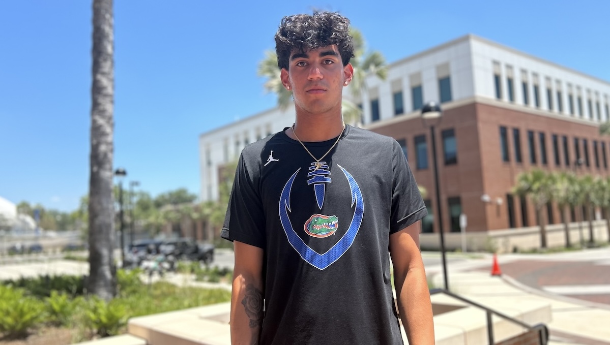 Hollis Davidson enjoys Florida Gators official visit experience