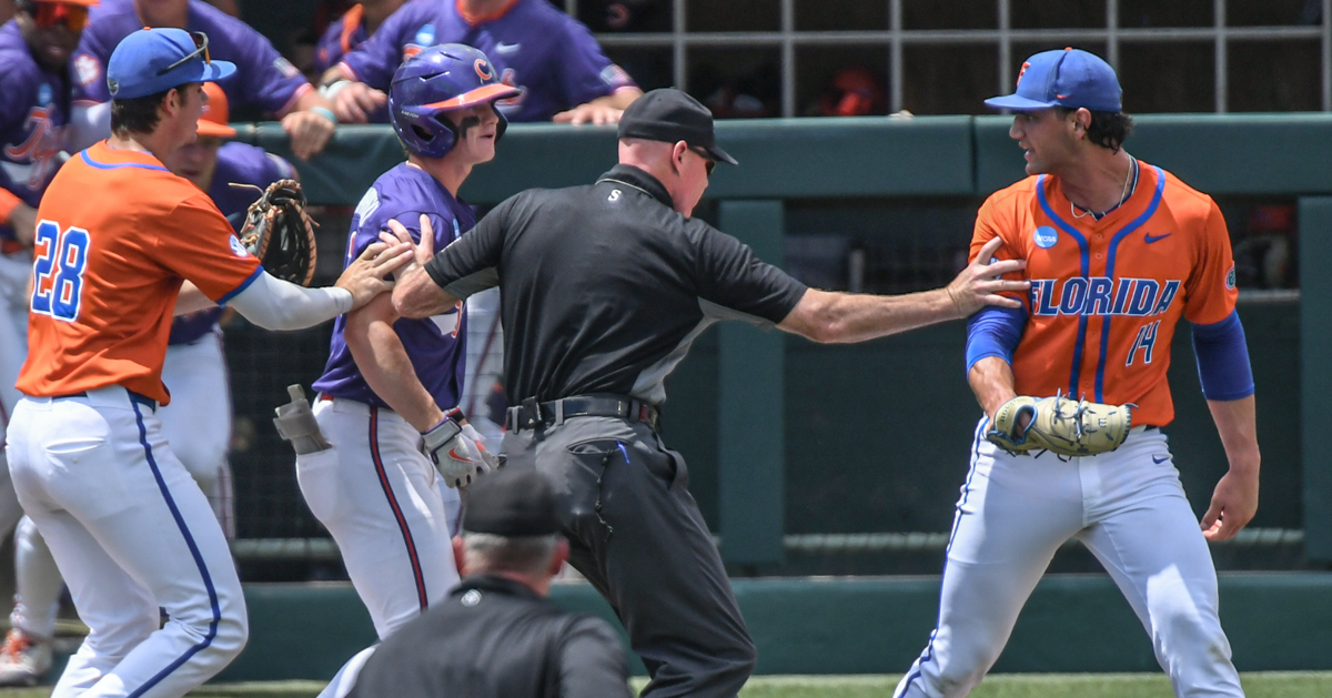 Clemson player ejected