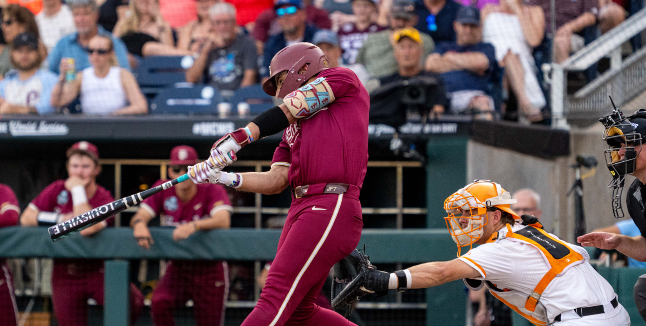 No. 1 Tennessee rallies for four runs in ninth to walk-off Florida State in CWS opener