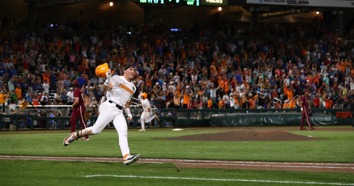 Tennessee shows ‘one inning away’ resolve in walk off victory