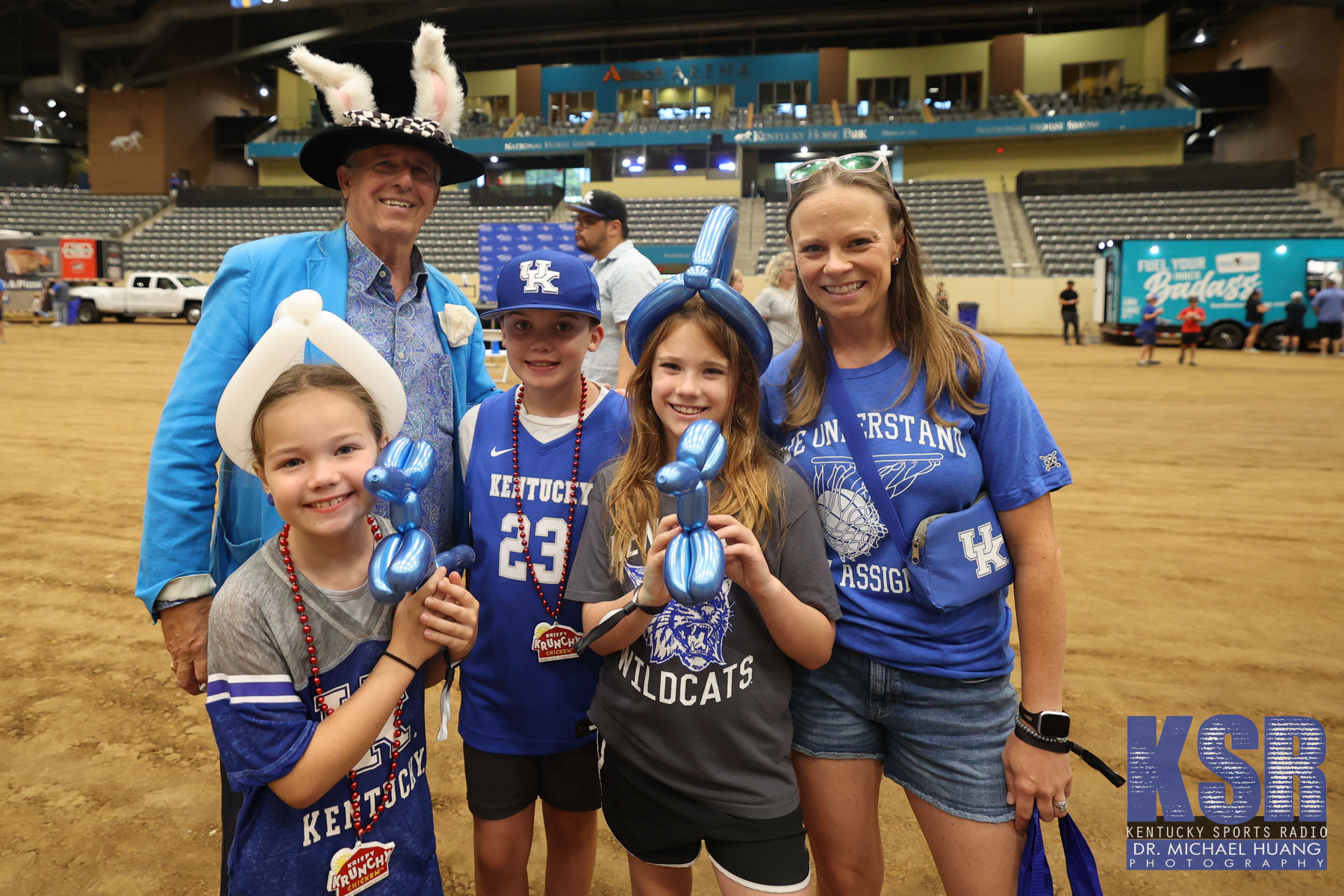 Kentucky fans enjoy the Men's Basketball Club Blue NIL event - Dr. Michael Huang, Kentucky Sports Radio