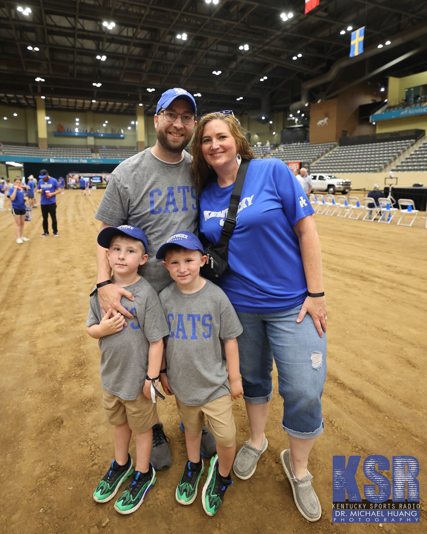 Kentucky fans enjoy the Men's Basketball Club Blue NIL event - Dr. Michael Huang, Kentucky Sports Radio