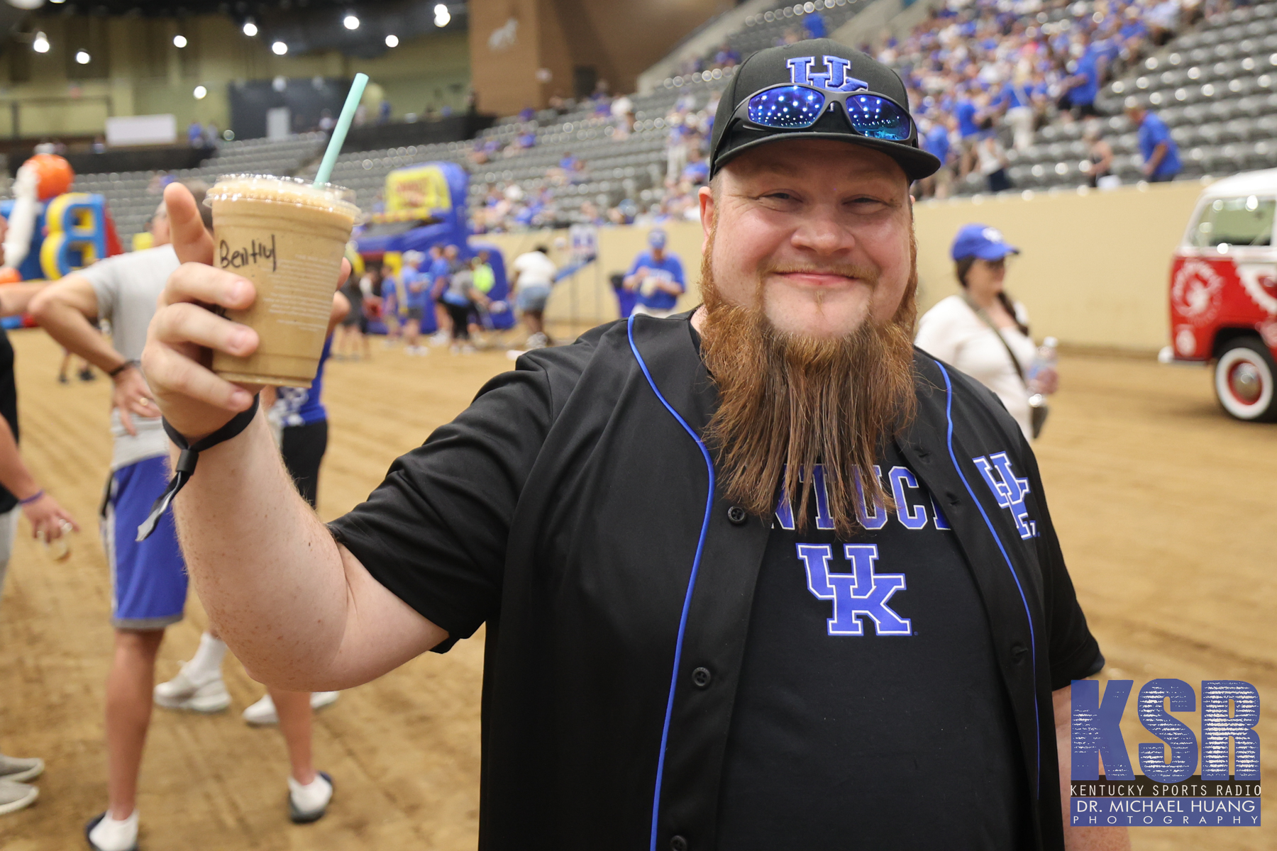 Kentucky fans enjoy the Men's Basketball Club Blue NIL event - Dr. Michael Huang, Kentucky Sports Radio