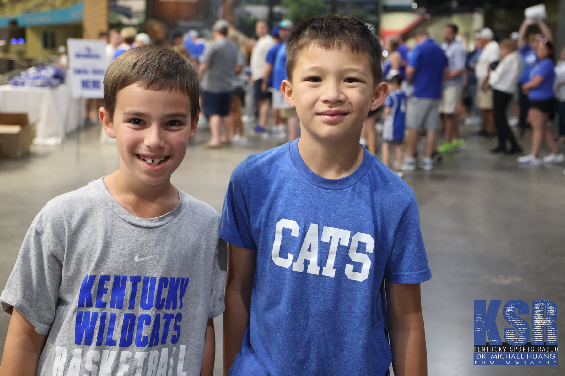 Kentucky fans enjoy the Men's Basketball Club Blue NIL event - Dr. Michael Huang, Kentucky Sports Radio