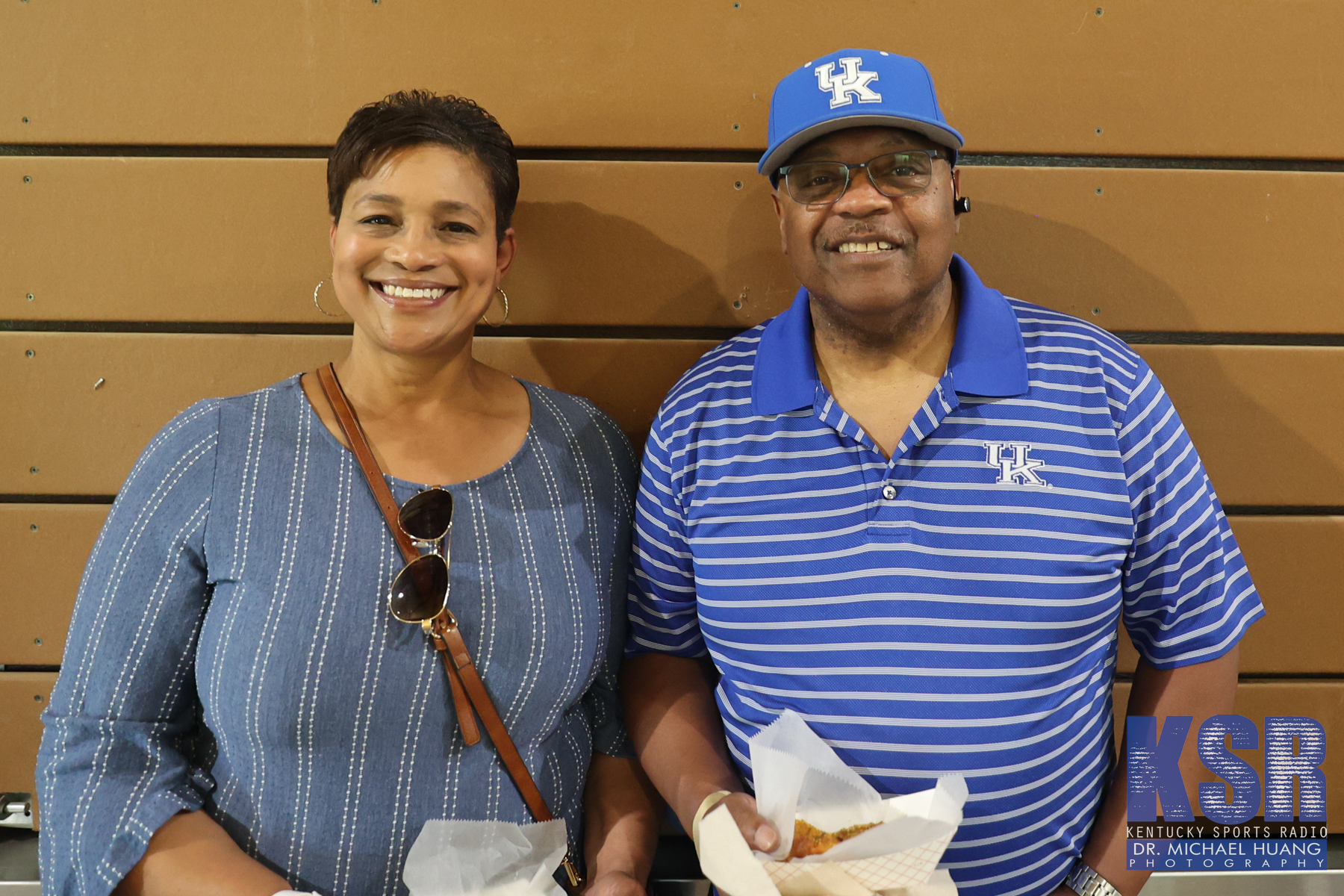 Kentucky fans at the Men's Basketball Club Blue NIL event - Dr. Michael Huang, Kentucky Sports Radio