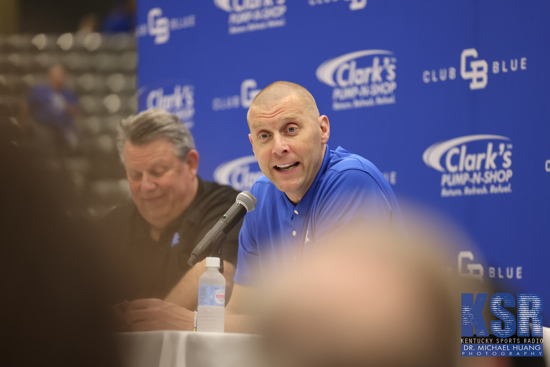 Mark Pope speaks at Kentucky Basketball's Club Blue NIL event - Dr. Michael Huang, Kentucky Sports Radio