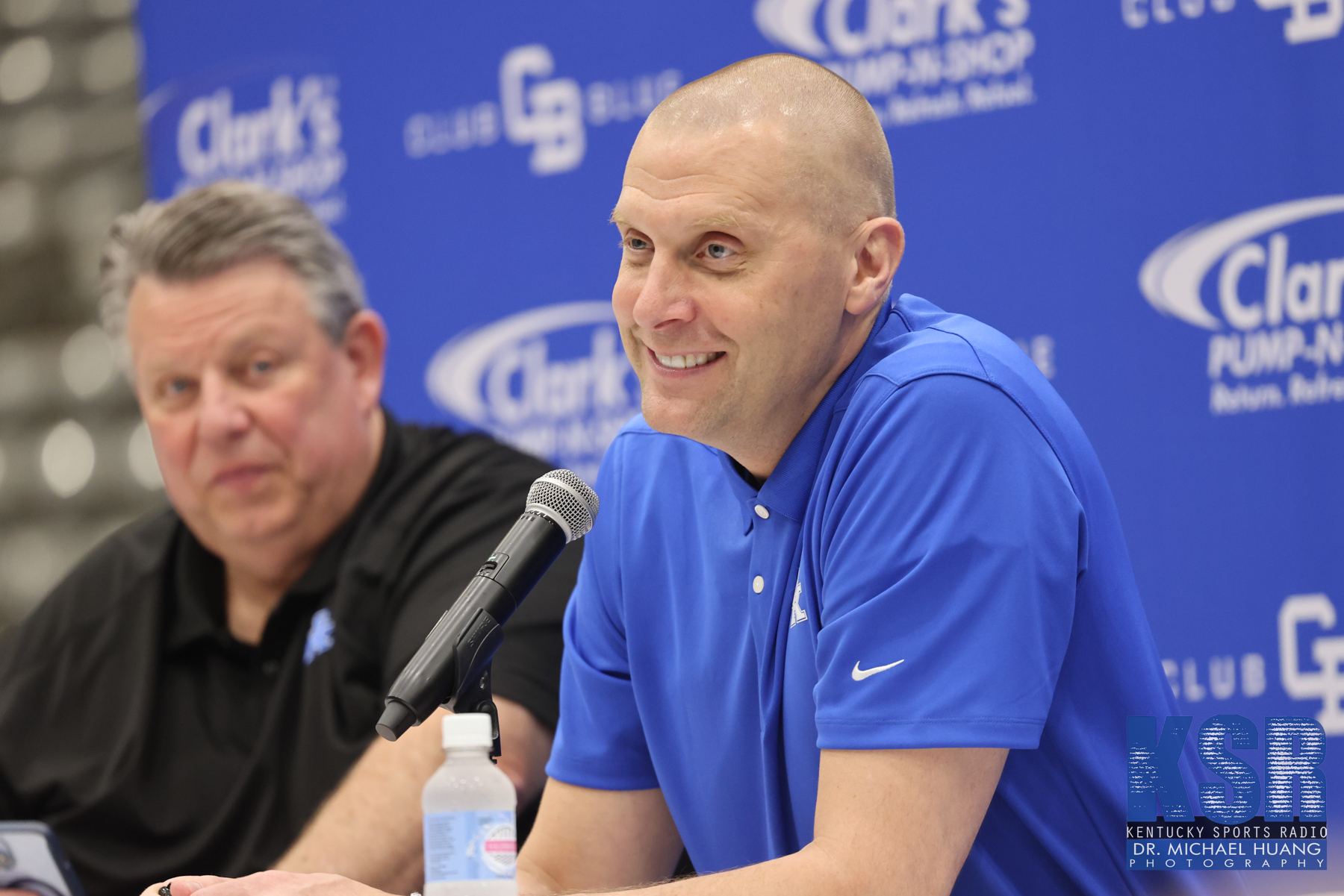 Mark Pope at Kentucky Basketball's Club Blue NIL event - Dr. Michael Huang, Kentucky Sports Radio