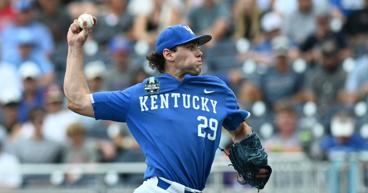 Kentucky’s bullpen should be near 100 percent in Game 2 of College World Series