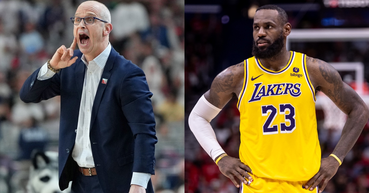 Dan Hurley shares if the Lakers confirmed he would have LeBron James if he took coaching job