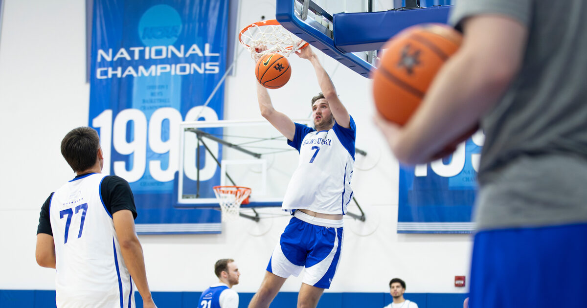Come get your first Kentucky MBB practice highlights of the summer!