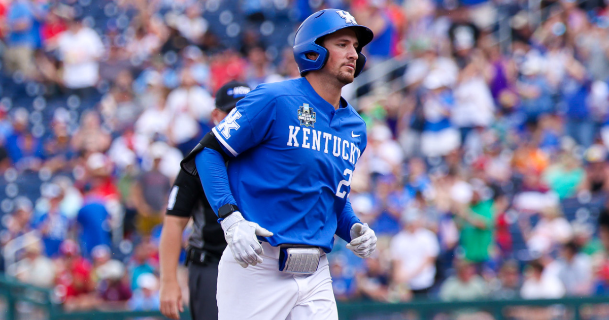 Ryan Nicholson ties Kentucky's singleseason home run record