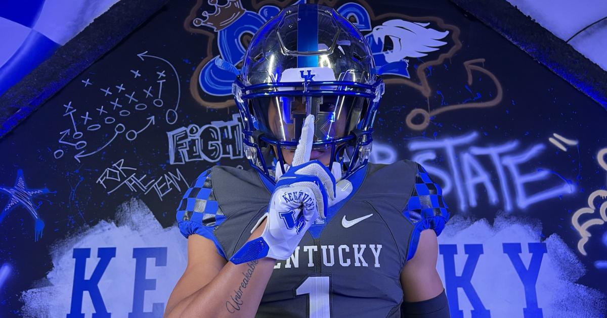 2025 WR Preston Bowman schedules Kentucky official visit