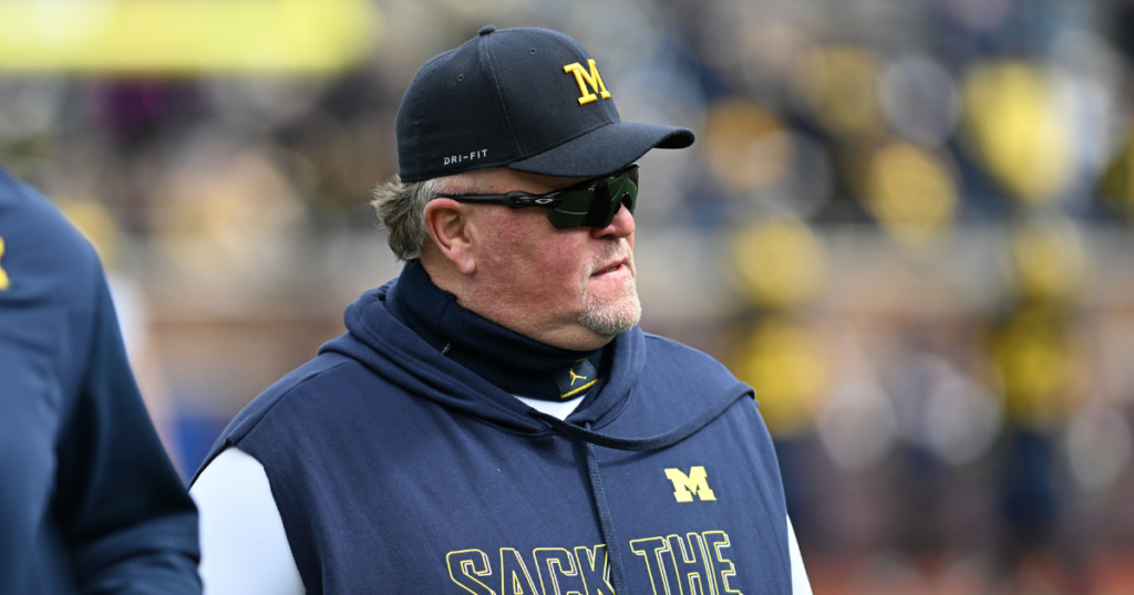 Michigan Wolverines football defensive coordinator Wink Martindale has coached 20 years in the NFL. (Photo by Lon Horwedel / TheWolverine.com)