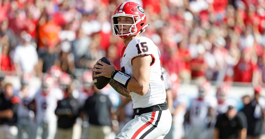 georgia-bulldogs-quarterback-carson-beck-lamborghini-speed-dont-drive-like-idiot