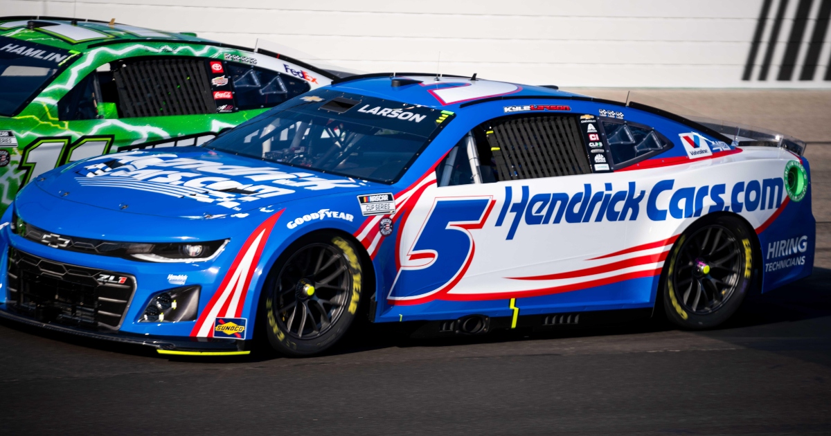 Denny Hamlin explains what caused crucial speeding penalties for Chase Elliott, Kyle Larson at Pocono