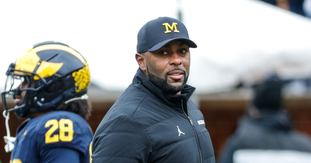 Sherrone Moore Jim Harbaugh