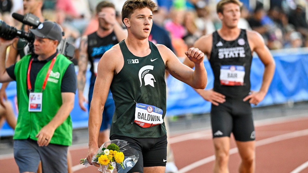 Michigan State decathlete Heath Baldwin qualifies for Olympics