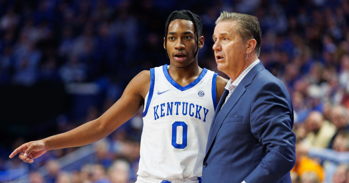 John Calipari on Rob Dillingham: 'He's got the ability to score baskets ...