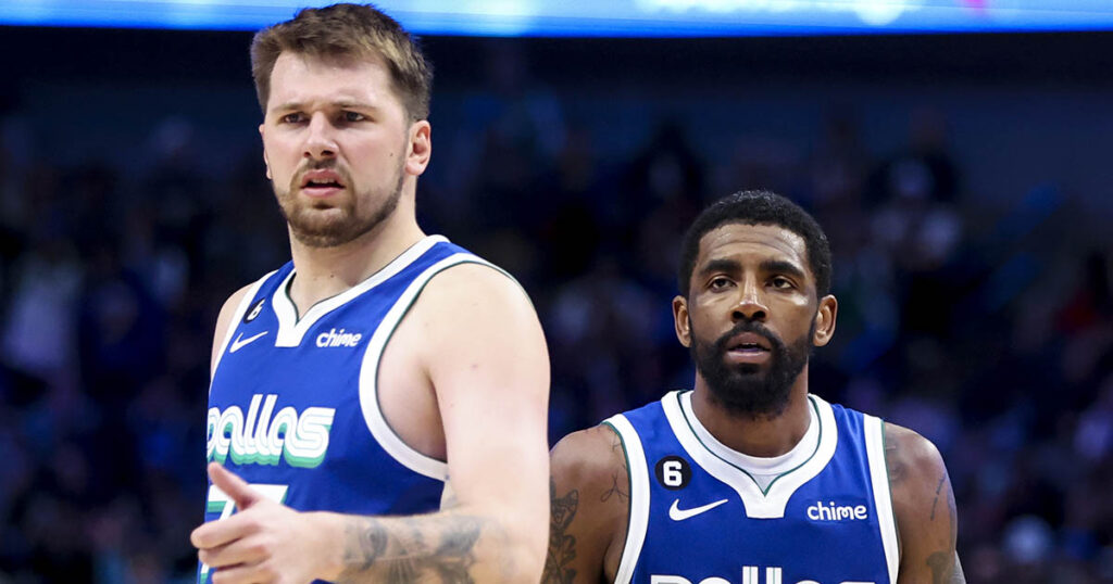 Dallas Mavericks stars Luka Doncic and Kyrie Irving