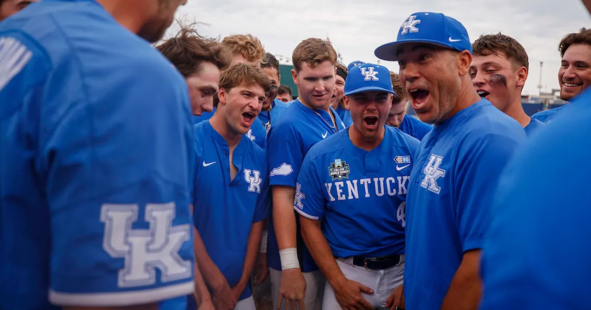 Kentucky Baseball lands at No. 3 in final Top 25 Rankings