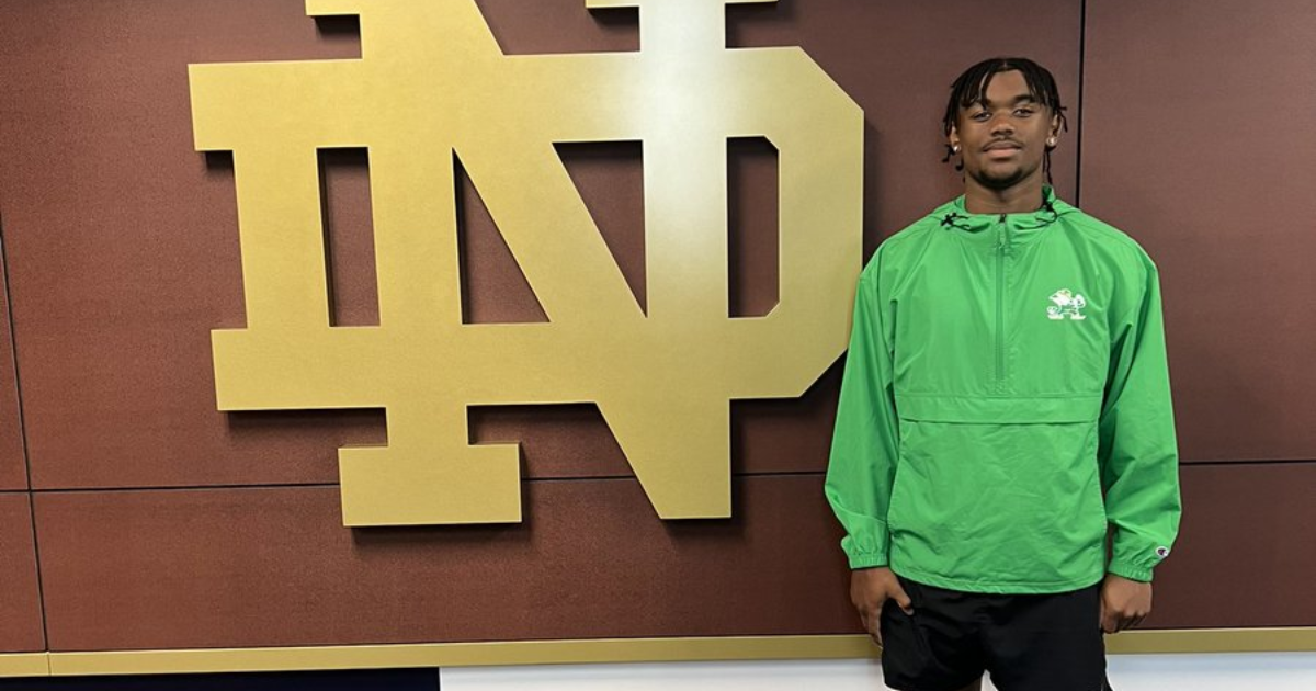 Notre Dame defensive back recruit Nick Reddish releases final five, commitment date