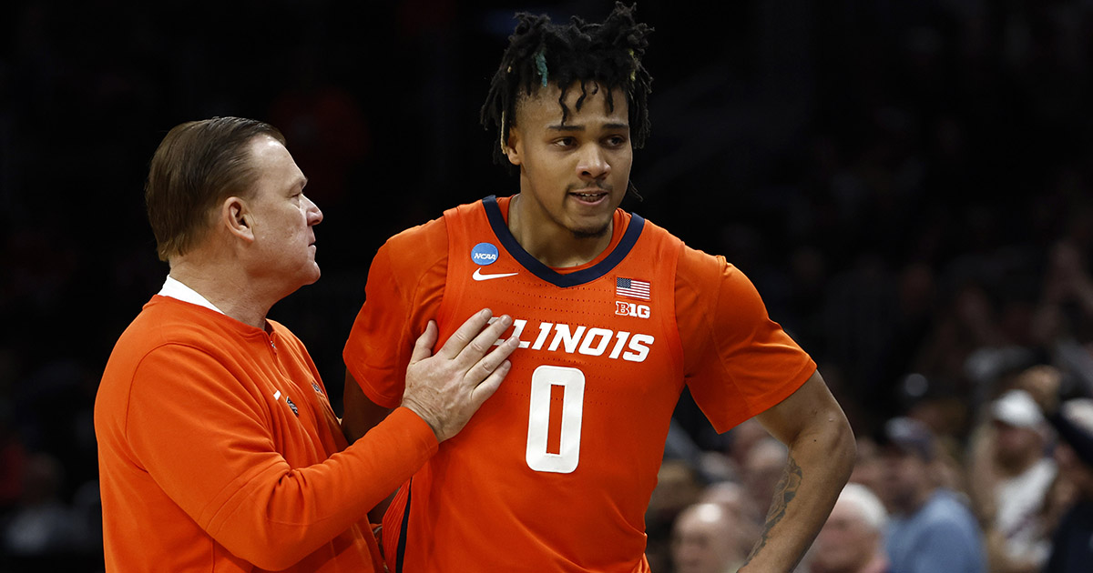 Illinois mistakenly retires Terrence Shannon Jr. jersey upside down