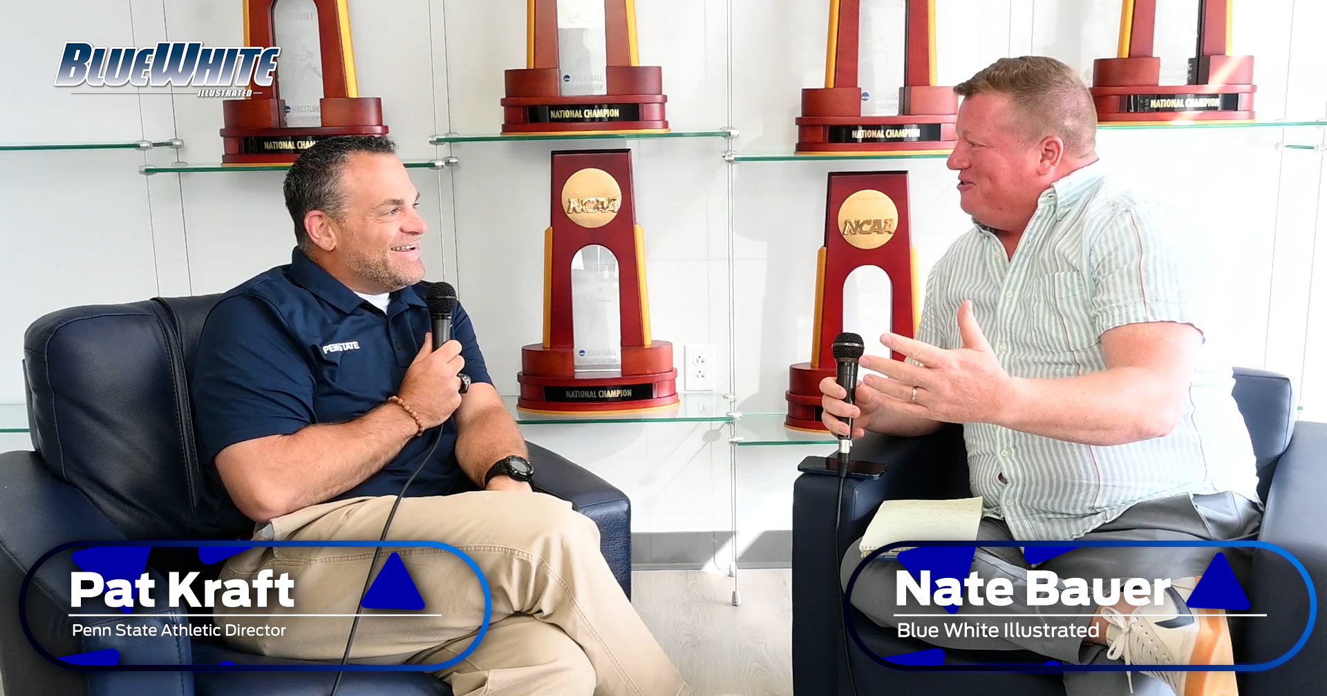 Exclusive Early Access: Penn State Athletic Director Pat Kraft sits Exclusive Early Access: Penn State Athletic Director Pat Kraft sits